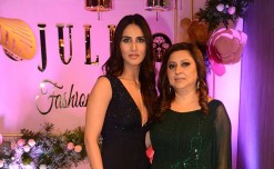 Vaani Kapoor unveils designer Julie shah’s new flagship store in Mumbai