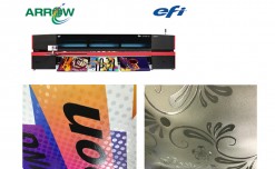 Arrow-Efi introduces VUTEk D3r/D5r UV Roll-to-Roll Printers with white & clear ink capabilities