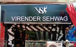 Virender Sehwag launches his first VS brand store in Gujarat