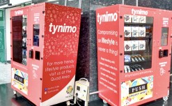 Tynimo introduces first of its kind vending machine for safety essentials at Bengaluru airport