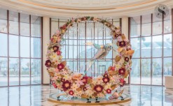 Phoenix Palassio’s stunning opening with extravagant floral decor display this summer