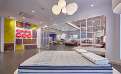 Sleep on it: Duroflex’s new store is all about comfort + information