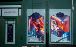 Gin brand Bombay Sapphire crafts a holiday storefront stage for a new creative guard and diverse artistic expression in NYC