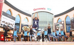YOGA Day activation at Growel’s Mall