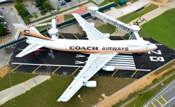 World’s first airplane store - BOEING 747 converted into a retail concept store!