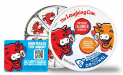 This cheese brand packaging celebrates people who make us laugh