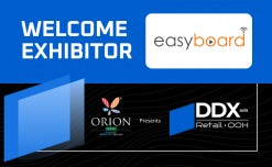 easyboard to display innovative CMS range at DDX Asia expo