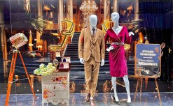 That heavenly feel: Van Heusen’s new wedding window story