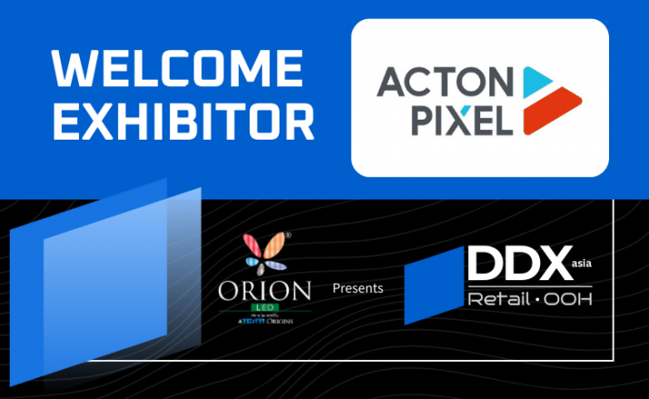 Acton Pixel to exhibit LED products range at DDX Asia