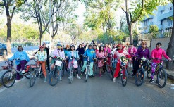 All-Women’s Cycle Rally by CP67 mall