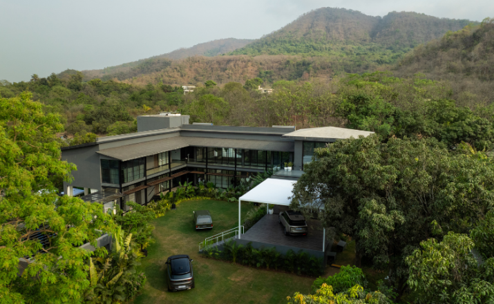 Curated luxury in lush green surroundings at this Range Rover House