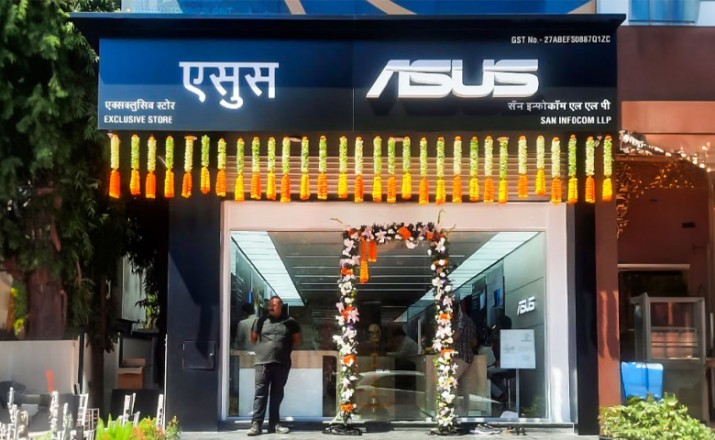 ASUS’ new stores are also recycling touchpoints