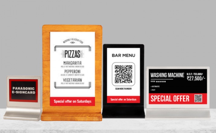 Panasonic Life Solutions India launches fully integrated digital tent card display system