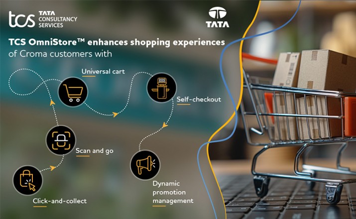 TCS OmniStore™ enables 100% in-store mobile checkout for Croma