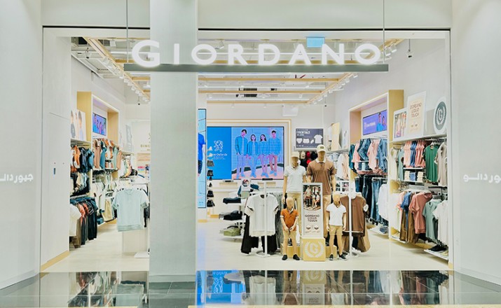 Less is more at Giordano’s renovated ‘Store of the Future’ in Mall of the Emirates