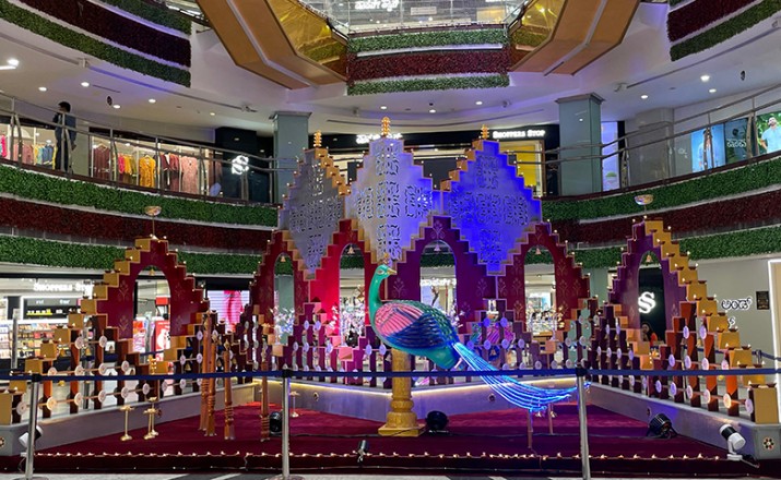 Visual Diwali feast at Bengaluru malls