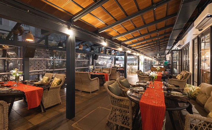 Reimagined ambience at Deck 88 in The Astor Goa