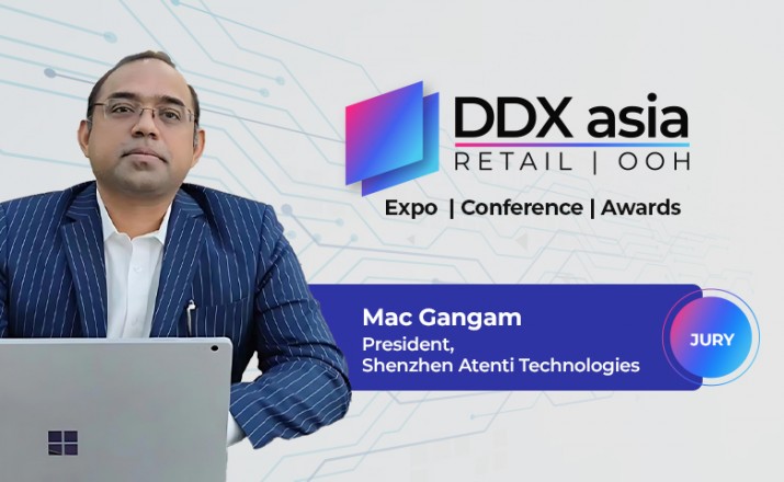Mac Gangam, President, Shenzhen Atenti Technologies joins DDX Asia Business Awards jury panel