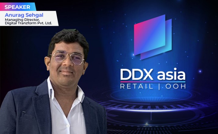 Anurag Sehgal, MD of Digital Tranzform, to address  DDX Asia Business Conference 2025
