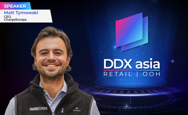 Matt Tymowski, CEO, ChargeEuropa to address DDX Asia Business Conference 2025