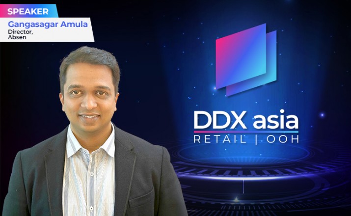 Gangasagar Amula, Managing Director, Absen to address DDX Asia Business Conference 2025