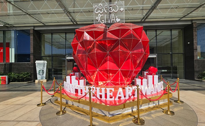 Love takes centre stage at M5 Mall, Electronic City
