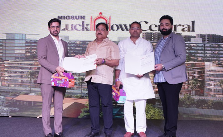 Migsun Group allots 178 retail units in Tower-D at Migsun Lucknow Central