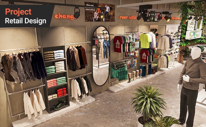 Roar for Good’s store experience echoes the brand’s sustainable message