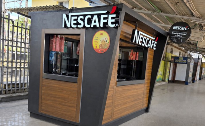 NESCAFE experience now in Thrissur Railway Station