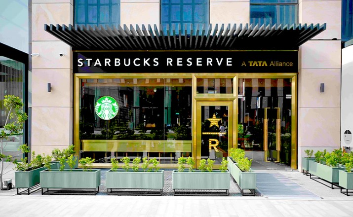 Starbucks Reserve opens at World St. at Worldmark, Aerocity, New Delhi