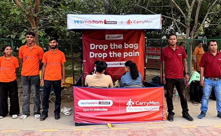 Yes Madam & CarryMen collaborate to offers comfort and care to shoppers