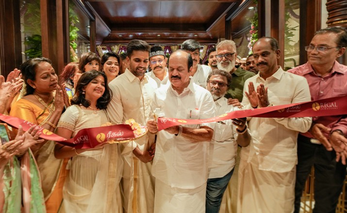 Regal Jewellers unveils first showroom in Tamil Nadu; launches Regal Sumangali Nermai Vizha