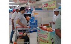 Real Good Yummiez attracts shoppers through sampling activity at stores