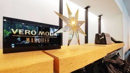 Vero Moda 's merry disco windows