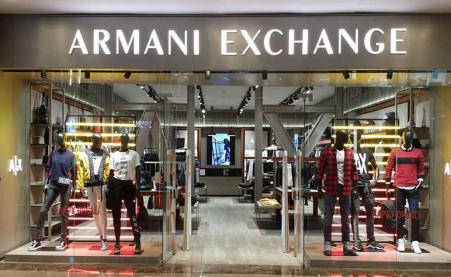 Armani Exchange celebrates Diwali with majestic window displays