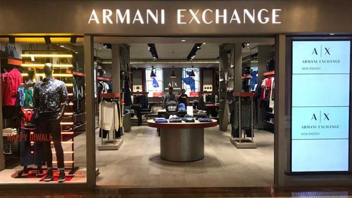 Armani Exchange celebrates Diwali with majestic window displays