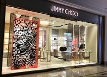 Jimmy Choo’s new window add a touch of elegance to women’s day celebrations