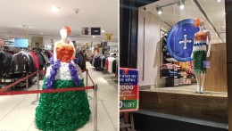 V-Mart upholds the Republic spirit through its creative display