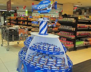 Mondeleze India's eye catching displays