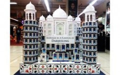 Taj Mahal crafts monumental displays inside stores