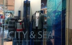 Nautica Spring 2016 windows inspired by sea & the city 