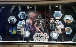 Star Wars descend on Max's store windows