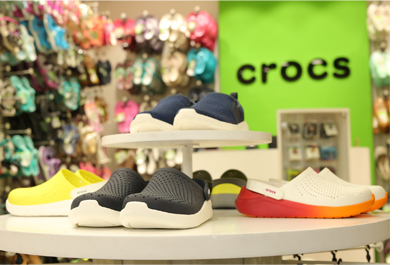 Crocs opens its 74th retail outlet at 