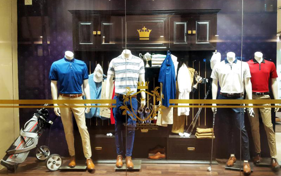 louis philippe store display