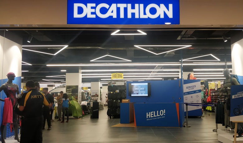 decathlon dlf mall of india