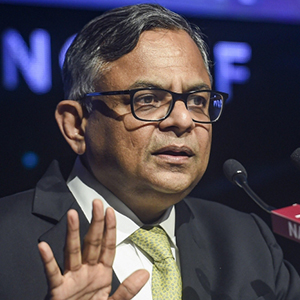 N Chandrasekaran, Chairman, Tata Group