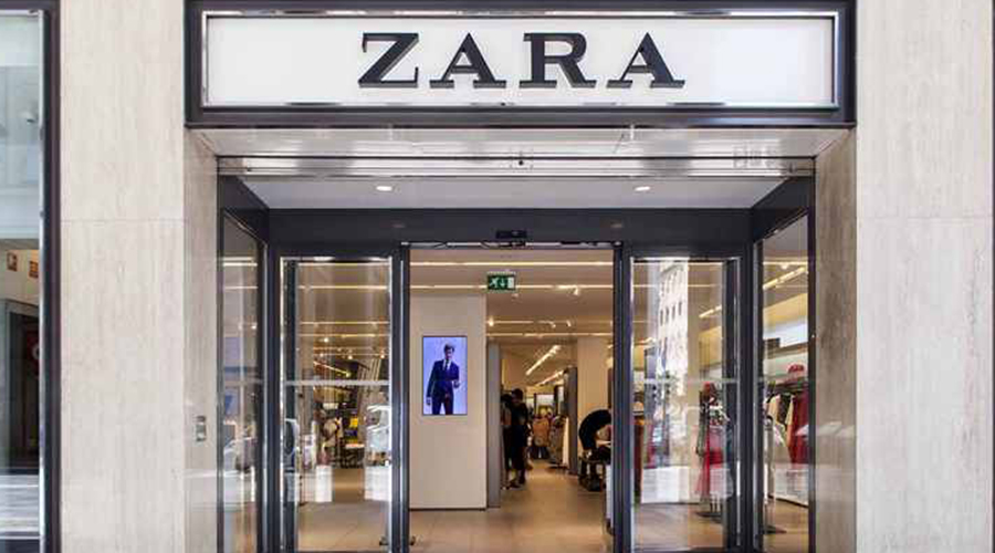 Luxury fashion brand Zara posts 45.5 